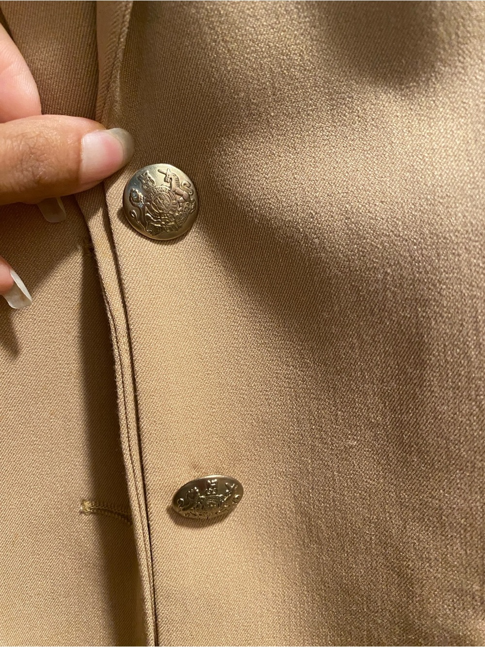 J. Crew Camel Tan Women's Blazer - Picture 3 of 5